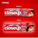 Closeup Toothpaste | Long lasting 18 Hours Of Fresh Breath & White Teeth - 150g - Fast UK Delivery - Image 4