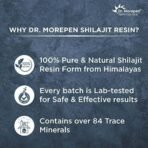 DR. MOREPEN Shilajit Resin | 100% Pure Himalayan Extract | Natural & Safe | 15gm - Fast UK Delivery - Image 5