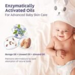 EQUALSTWO Baby Moisturizer, 500ml, 100% Natural Coconut based Daily Baby Skin Care Body Lotion for Nourishing Skin, All Skin Types, PH 5.5, Dermatalogically Tested, No Parabens No Sulphates, Pack 2 - Fast UK Delivery - Image 7