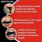 Colgate SlimSoft Charcoal Soft Black Bristles manual Toothbrush for adults, 8 Pcs (Buy4 Get 4), Soft Bristles for Gentle Deep Cleaning - Fast UK Delivery - Image 5