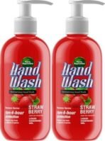 Parle Ropvatika Aloevera Handwash Liquid Gel 500ml Pack 2 (1 Liter) Bodywash Shower Gel with Pure Glycerin (1, Strawberry 500ml Pack 2 (1 Liter)) - Fast UK Delivery - Image 2