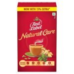 Brooke Bond Red Label Natural Care Tea, With 5 Ayurvedic Ingredients, 500/575 Grams, Black Tea, (Weight May Vary) - Fast UK Delivery