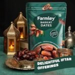 Farmley Barkat Dates 250g | Arabian Dates I Khajur | Dried Dates | No Added Sugar | ArHealthy & Nutritious Snack | Pack of 1 - Fast UK Delivery - Image 6