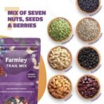 Farmley Mix Dry Fruit Snack Combo 480g (Pack of 3) I Trail Mix 160 g | Berry Mix 160g | Seed Mix 160g | Rich in Antioxidants, Diet Mixes - Fast UK Delivery - Image 4