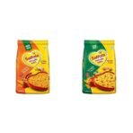 Saffola Masala Oats Veggie Twist, 1kg and Classic Masala 500 gm - Fast UK Delivery