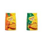 Saffola Masala Oats Veggie Twist, 1kg and Classic Masala 500 gm - Fast UK Delivery