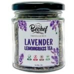 Bechef Flower Tea - Lavender Lemon Grass Tea - 25 gm || Allergen Free || Blend of Lavender Flower with Lemon Grass || Detox, Weight Loss, Depression, Digestion - Fast UK Delivery - Image 2