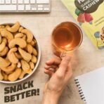 Farmley Premium Roasted Dry Nut Cashew Snacks Pack of 2, Each 160g | Rich in Protein | Crunchy & Delicious (Classic Salted, 320g) - Fast UK Delivery - Image 5