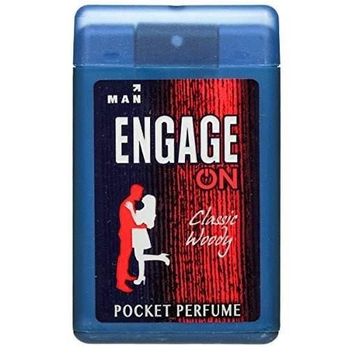 uk51bMO50qmVL-1-1.jpg Engage Man Classic Woody Pocket Perfume Spray For Men, 18ml (Pack Of 2) - Fast UK Delivery - Image 1