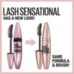 Maybelline New York Lash Sensational Mascara Waterproof, Very Black, 9ml - Fast UK Delivery - Image 3
