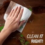Beco Reusable Bamboo Kitchen Towel/Tissue Roll (Reusable upto 2000 times)- 20 sheets|Soft & Highly absorbent| Ecofriendly-No Trees Cut| Better alternative to Paper Tissue Roll - Fast UK Delivery - Image 7