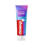 Closeup White Now purple color corrector toothpaste for Teeth Whitening | Reverses 1 Year of Yellow Stains to whiten teeth| Enamel safe & for daily use 100g - Fast UK Delivery