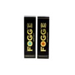 FOGG Men Combo Of Fresh Deodorant Spray Aqua And Woody Black Series , 120Ml (Set Of 2), Pack Of 1 - Fast UK Delivery