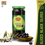 Del Monte Black Sliced Olives (Imported from Spain), 450g - Fast UK Delivery - Image 3