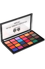 Aklaris Bagelle HD Eye Shadow & Highlighter Palette 24 Highly Pigmented Colors Long-Lasting, Blendable Matte & Shimmer Shades Professional & Everyday Makeup - Fast UK Delivery