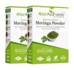 Attar Ayurveda Pure Moringa Leaf Powder for Weight Loss -400 Grams - Fast UK Delivery - Image 2