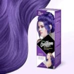 Nisha Cosglam Semi Permanent Hair Color for Unisex, Infused Conditioner, Glossy Finish, No Ammonia, No Peroxide & Non Oxidative, Vegan Highlights Hair Dye 120g #61 Purple Blue - Fast UK Delivery - Image 3