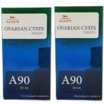 KRIG'S Allen A90 Ovarian Cysts Drop - 30 Ml Pack Of 2 - Fast UK Delivery
