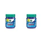 Vicks Vaporub 50ml, Relief From Cold, Cough, Blocked Nose, Headache, Body Ache, Muscular Stiffness And Breathing Difficulty (Pack of 2) - Fast UK Delivery