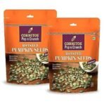 CORNITOS Roasted Pumpkin Seeds | Pack of 2 (200g Each) - Fast UK Delivery - Image 2