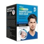 Nisha Quick 5 Minutes Hair Color Shampoo Black, 5 Weeks Long Lasting Shampoo Hair Colour for Women and Men (200ml - Original Black) - Fast UK Delivery - Image 2