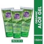 BOROPLUS Aloe Vera Gel for Hydration, Scars, Dryness, Dark Spots, Acne (All Skin) 450ml (Pack of 3) - Fast UK Delivery - Image 3