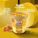 Kwality Wall's The Dairy Factory Butterscotch Icecream Tub, 700 ml - Fast UK Delivery - Image 7