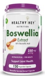 HealthyHey Nutrition Boswellia Serrata Extract - 120 Vegetable Capsules - Fast UK Delivery