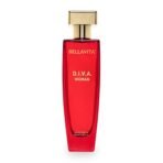 Bella Vita Luxury Women Diva Eau De Parfum Liquid Perfume With Bergamot, Black Currant, Lily, Musk, Floral, Fruity Long Lasting Edp Fragrance Scent 100 Ml - Fast UK Delivery