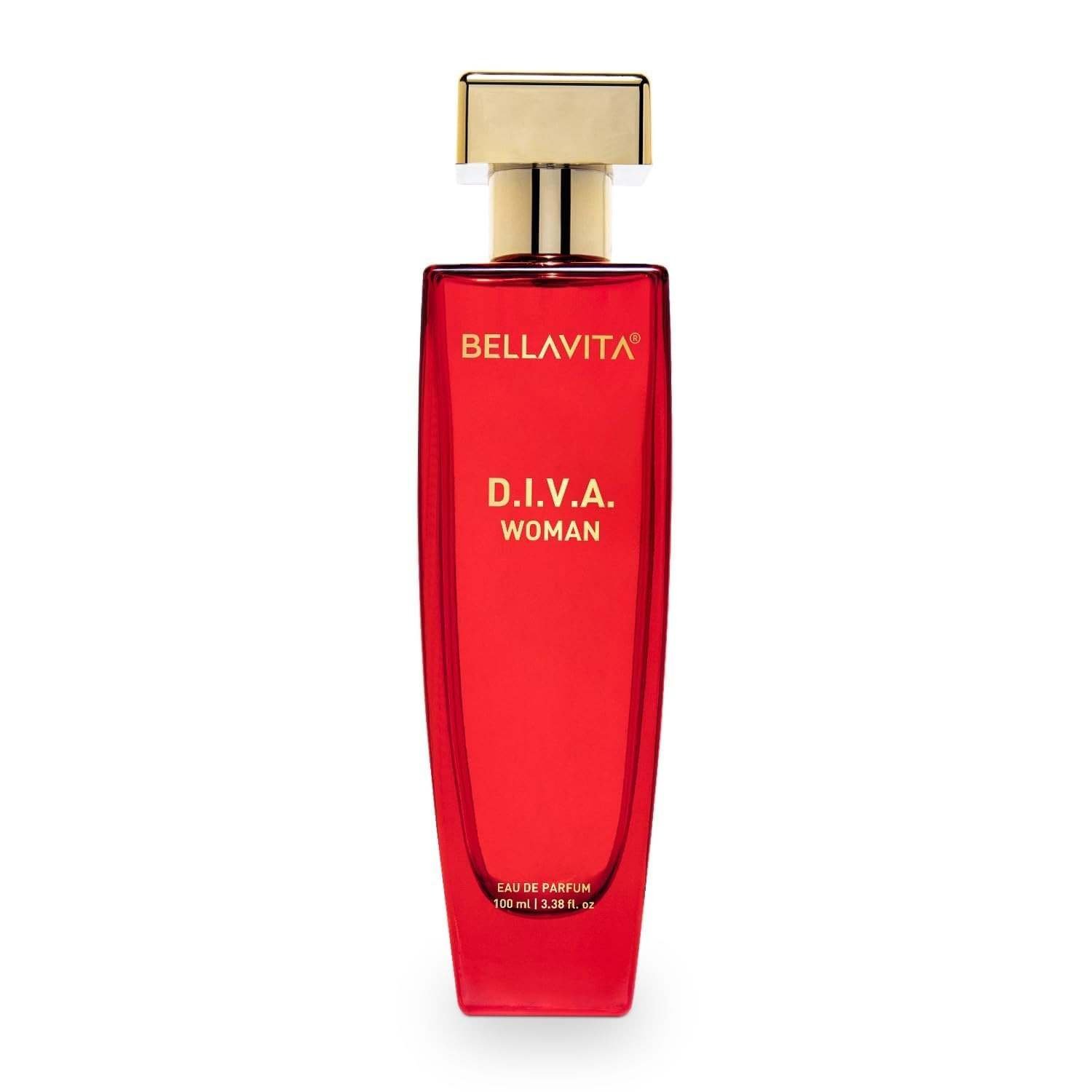 uk51cQujj1DoL-1.jpg Bella Vita Luxury Women Diva Eau De Parfum Liquid Perfume With Bergamot, Black Currant, Lily, Musk, Floral, Fruity Long Lasting Edp Fragrance Scent 100 Ml - Fast UK Delivery - Image 1