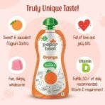 Paper Boat Orange Juice, Enriched with Vitamin D, No Added Preservatives and Colours (Pack of 18, 150ml each) - Fast UK Delivery - Image 3