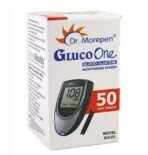 Dr. Morepen BG-03 Blood Glucose Test Strips, 50 Strips (Black/White)(Only Strips, No Glucometer) - Fast UK Delivery - Image 3