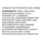 Vadilal Gourmet Crunchy Butterscotch Ice Cream, 1000ml Tub - Fast UK Delivery - Image 3