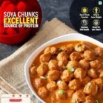 Kwality Soya Chunks 170g, High-Protein & Nutrient-Rich portein Substitute, Healthy and Versatile Plant-Based Food. - Fast UK Delivery - Image 6