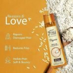 Emami 7 Oils In One Organics RICE OIL Hair Repair& No Frizz| Nourishing & Hydrating| Ultra-Light & Non-Sticky | Certified Organic | Free From Parabens, Sulphates & Harmful Chemicals |For Soft, Shiny Hair - 200ml - Fast UK Delivery - Image 6
