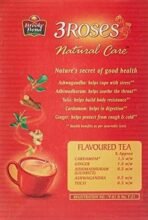Brooke Bond 3 Roses, Natural Care Flavoured Tea, 250 Grams - Ginger, Powder - Fast UK Delivery - Image 3