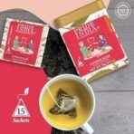 Pride of India | Jasmine Rose Royal White Tea | 15 Pyramid Full Leaf Individually Wrapped Tea Bags | Smooth & Sweet Flavor | Soothing & Calming Experience | Less Caffeine, Non-Bioengineered - Fast UK Delivery - Image 3