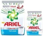Ariel Matic Top Load Detergent Washing Powder - 1 Kg, Pack of 1 & Ariel Matic Top Load Detergent Washing Powder - 2 kg - Fast UK Delivery - Image 2