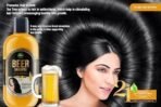 Parle Ropvatika 200ml Beer Herbal Shampoo, Anti-Dandruff, Hair Fall Control and Scalp Treatment with Natural Ingredients, Tea Tree Oil, Aloevara and Argan Oil, for Men Woman (200ml) - Fast UK Delivery - Image 4