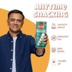 Farmley Flavoured Roasted Makhana I 385 gram, (Pack of 5, 77 gram each) I Healthy Party, Namkeen Snacks, Puffed Makhana Snacks Minty Pudina, Peri Peri, Tangy Tomato, Cream & Onion, Himalayan Salted - Fast UK Delivery - Image 4