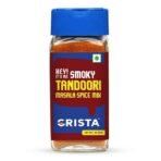 CRISTA 45 gms Smoky Tandoori Masala Spice Mix | Tandoori Masala for paneer, chicken, and vegetables | Zero added Colours & Preservatives | No added Sugar | Vegan