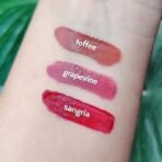 Ruby's Organics Lip Beauty Gift Kit- Lip Oil Glossy Minis Sunset, Moisturizing, Long Lasting, Non Sticky & Non Drying, Natural Lip Makeup, Paraben Free - Sangria, Grapevine and Toffee Shades - Fast UK Delivery - Image 4
