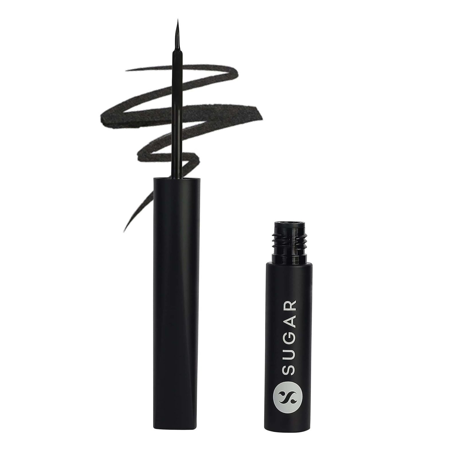 uk51dREBK3dL.jpg SUGAR Cosmetics - Graphic Jam - 36Hr Eyeliner - 01 Blackest Black (Matte Finish Eyeliner) - Intense, Waterproof Eye Liner - Lasts Up to 36 hours - Fast UK Delivery - Image 1