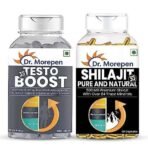 DR. MOREPEN Testo Boost - 60 Tablets & Shilajit 60 Capsules - Fast UK Delivery - Image 2