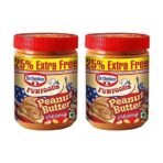 Dr. Oetker FunFoods Peanut Butter Creamy - Pack of 2, 800g (400g X 2) - Fast UK Delivery