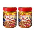 Dr. Oetker FunFoods Peanut Butter Creamy - Pack of 2, 800g (400g X 2) - Fast UK Delivery