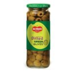 Del Monte Green Pitted Olives (Imported from Spain), 450g - Fast UK Delivery