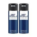 David Beckham Classic Blue Deodorant Spray 150ml (Pack of 2) - Fast UK Delivery - Image 2