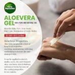 Parle Ropvatika Aloevera Papaya Gel 500 Gram 100% Pure Natural Aloe vera Gel - Ideal for Skin, Face, Acne Scars, Hair Care, Moisturizer & Dark Circles (Aloevera Papaya 500gm) - Fast UK Delivery - Image 5