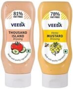 Veeba Thousand Island Dressing, 300g and Veeba Honey Mustard Dressing, 300g - Fast UK Delivery - Image 2